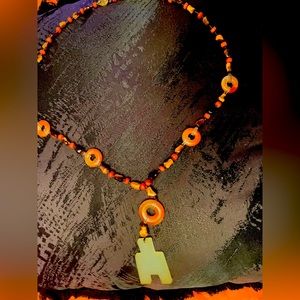 Chinese. RARE White Jade UNTREATED plus coral & jasper stones.